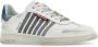 Dsquared2 Witte Leren Boxer Sneakers - Thumbnail 2