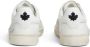 Dsquared2 Witte leren sneakers met veters - Thumbnail 9