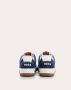 Dsquared2 Witte Leren Tennisschoenen met Blauwe en Grijze Details Multicolor Dames - Thumbnail 3