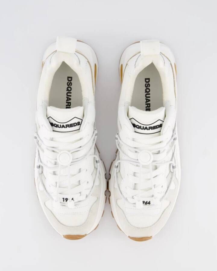Dsquared2 Witte Sneaker Run DS2 Multicolor Dames