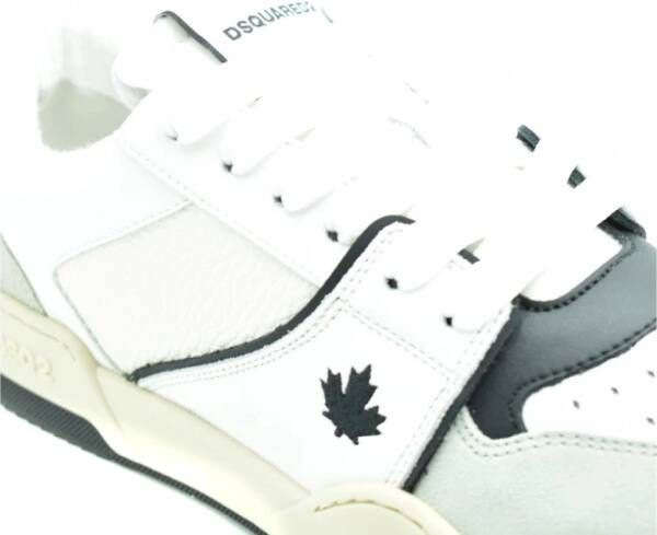 Dsquared2 Witte Sneakers Aw23 Multicolor Heren