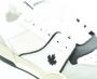 Dsquared2 Witte lage sneakers met driekleurige suède details Wit Heren - Thumbnail 9