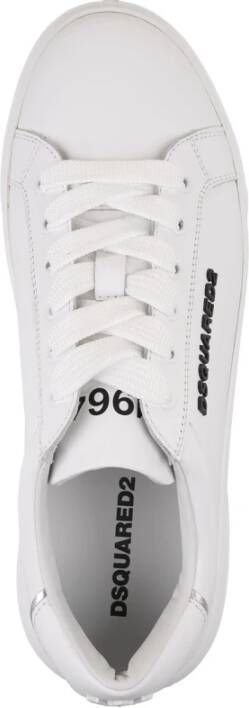 Dsquared2 Witte Sneakers Deze White Heren