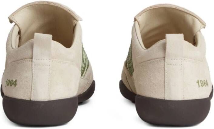 Dsquared2 Witte Sneakers met Oversized Tong