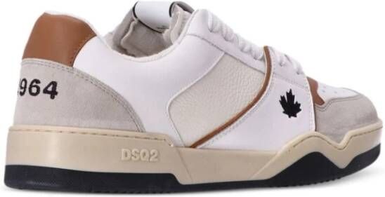 Dsquared2 Witte Sneakers Multicolor Heren