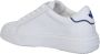 Dsquared2 Witte Sneakers Ronde Neus Vetersluiting - Thumbnail 2