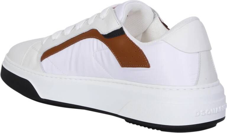 Dsquared2 Witte Sneakers Urban Stijl