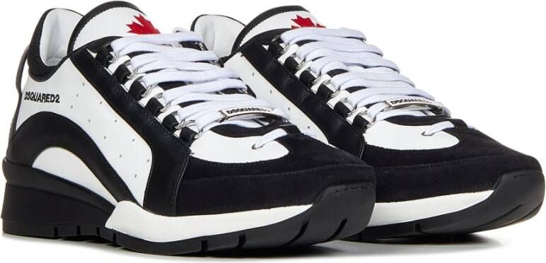 Dsquared2 Witte Sneakers voor Heren Aw23 Multicolor Heren