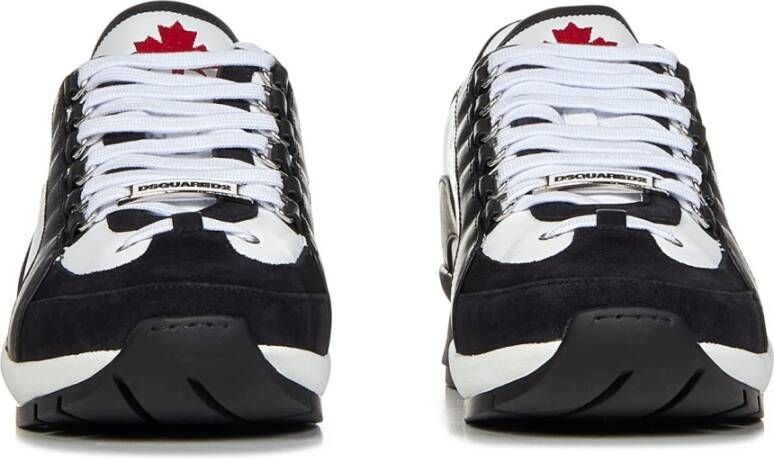 Dsquared2 Witte Sneakers voor Heren Aw23 Multicolor Heren