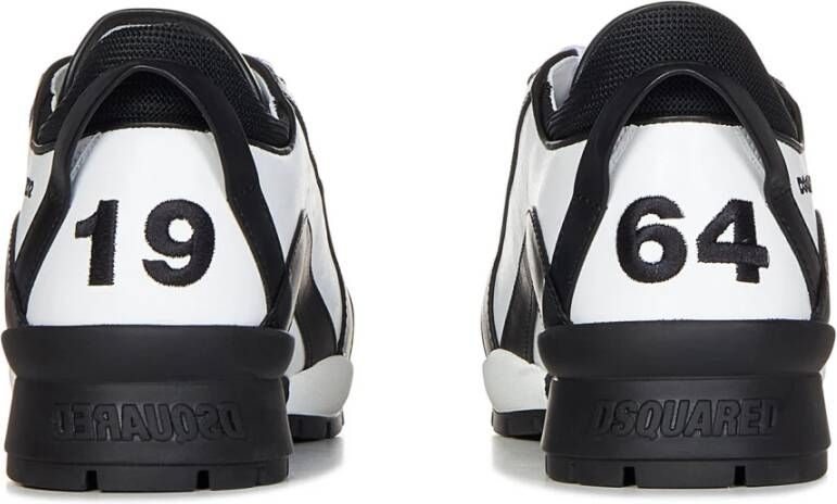 Dsquared2 Witte Sneakers voor Heren Aw23 Multicolor Heren
