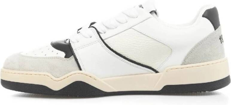 Dsquared2 Witte Spiker Sneakers voor Heren Wit Heren