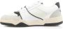 Dsquared2 Witte lage sneakers met driekleurige suède details Wit - Thumbnail 14