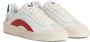 Dsquared2 Witte Veterschoen Ronde Neus - Thumbnail 2