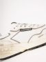 Dsquared2 Witte Vintage Sneakers Platte Schoenen - Thumbnail 2