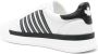 Dsquared2 Witte leren sneakers met contrasterende stiksels - Thumbnail 13