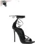 Dsquared2 Zwarte hak sandalen - Thumbnail 2