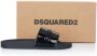 Dsquared2 Zwarte Slippers met reliëflogo Black Heren - Thumbnail 8
