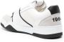 Dsquared2 Zwarte Leren Panel Sneakers Multicolor Dames - Thumbnail 5
