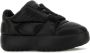 Dsquared2 Zwarte Leren Puffer Sneakers - Thumbnail 2