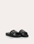 Dsquared2 Zwarte Rubberen Logo Slides Black Dames - Thumbnail 2