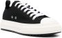 Dsquared2 Zwarte Canvas Sneakers met Witte Rubberen Zool Black - Thumbnail 13