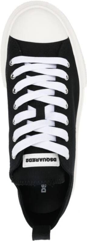 Dsquared2 Zwarte Sneakers voor Heren Zwart Heren