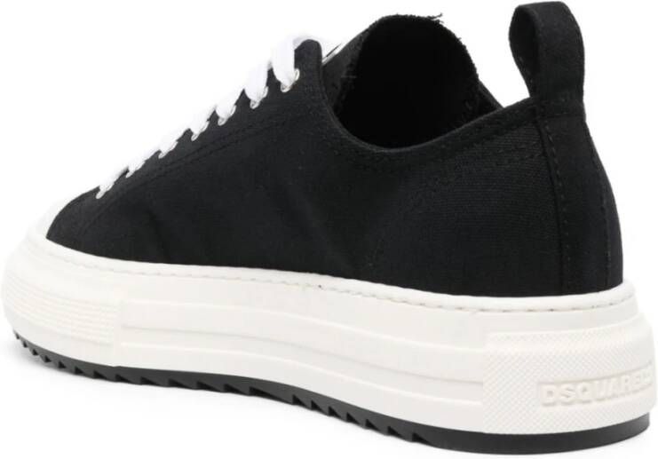 Dsquared2 Zwarte Sneakers voor Heren Zwart Heren