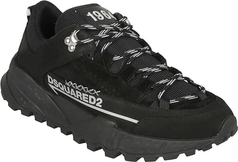 Dsquared2 Zwarte Sneakers voor Heren Zwart Heren