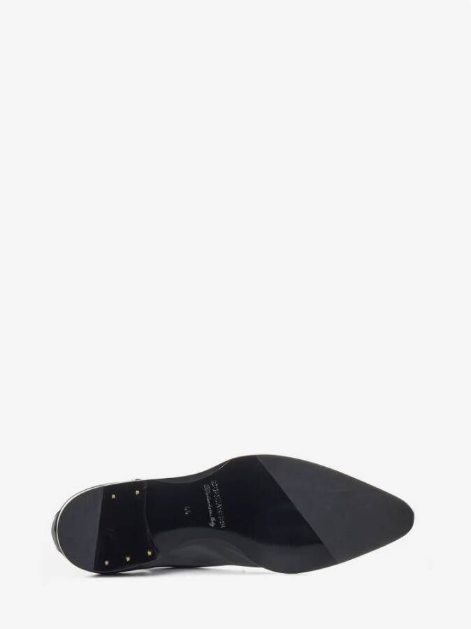 Dsquared2 Zwarte Veterschoenen van Leer