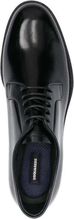 Dsquared2 Zwarte Veterschoenen voor Mannen