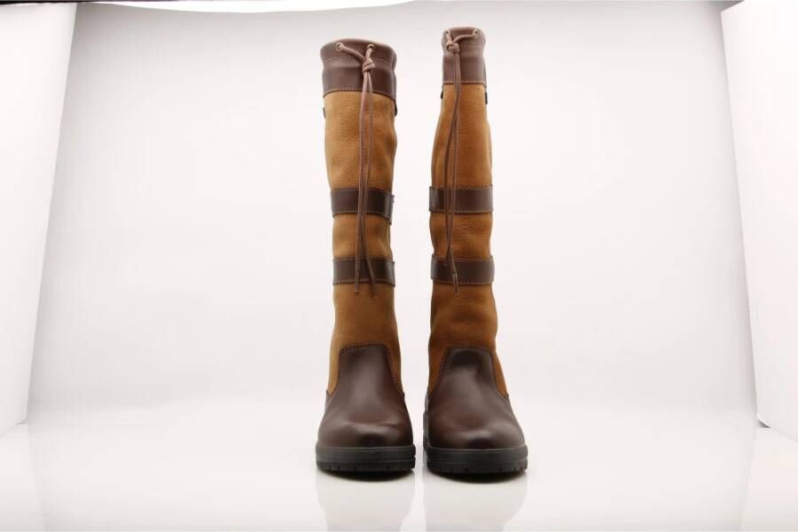 dubarry Bruin Leren Outdoor Laars Brown Dames