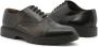 Duca di Morrone Aristide Leren Zwarte Veterschoenen Black Heren - Thumbnail 2