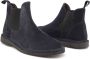 Duca di Morrone Blauwe Suède Heren Enkellaarzen Blue Heren - Thumbnail 3