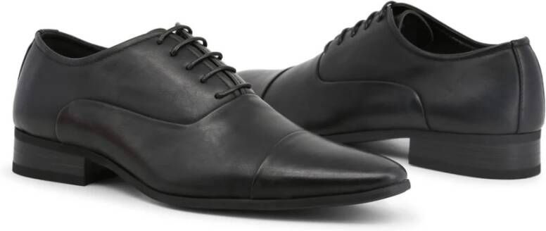 Duca di Morrone Business Shoes Black Heren