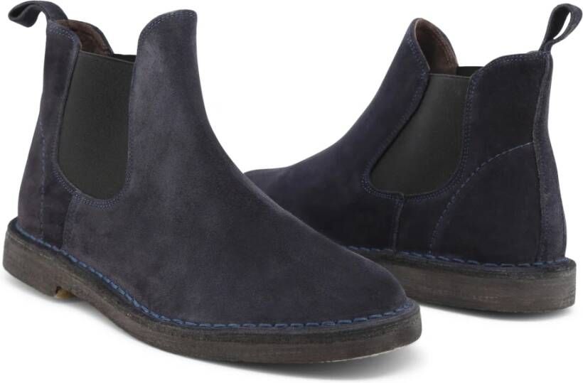 Duca di Morrone Heren Suède Enkellaarzen Herfst Winter Stijl