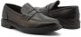 Duca di Morrone Klassieke leren loafers met rubberen zool - Thumbnail 2