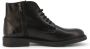 Duca di Morrone Men's Ankle Boots Zwart Heren - Thumbnail 5