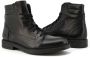Duca di Morrone Men's Ankle Boots Zwart Heren - Thumbnail 4