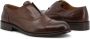 Duca di Morrone Leren Lage Schoenen Donkerbruin Brown Heren - Thumbnail 3