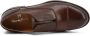 Duca di Morrone Leren Lage Schoenen Donkerbruin Brown Heren - Thumbnail 4