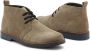 Duca di Morrone Suède Ronde Neus Schoenen met Leer - Thumbnail 2