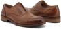Duca di Morrone Stijlvolle Leren Business Schoenen Brown Heren - Thumbnail 3