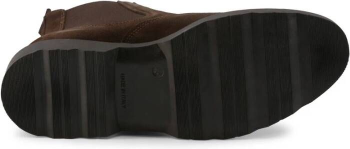 Duca di Morrone Suede Brown Heren Chelsea Laarzen Brown Heren