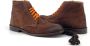 Duca di Morrone Suede Brown Leren Laarzen Brown Heren - Thumbnail 2