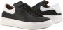 Duca di Morrone Zwarte leren sneakers Herfst Winter Collectie Black Heren - Thumbnail 3