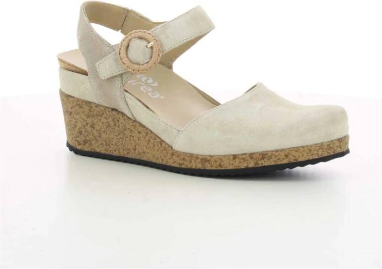 Durea Beige Damesschoenen Beige Dames