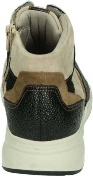 Durea Beige Sneaker met Uitneembaar Voetbed