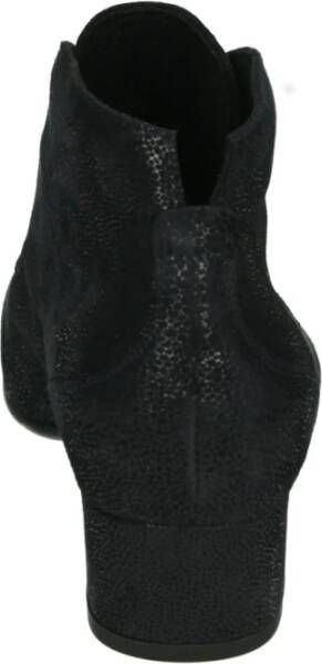 Durea Blauwe Lage Hak Nubuck Laarzen