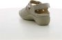 Durea 7258~E~~~~~~~~~~~~~~~~~~~~~~~~ Platte sandalenDames Sandalen Taupe - Thumbnail 6