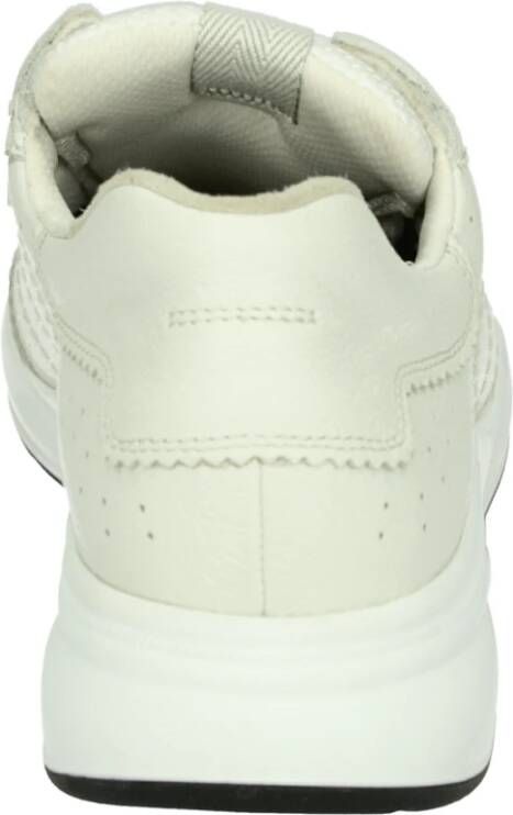 Durea Sportieve Lage Dames Sneakers Wit